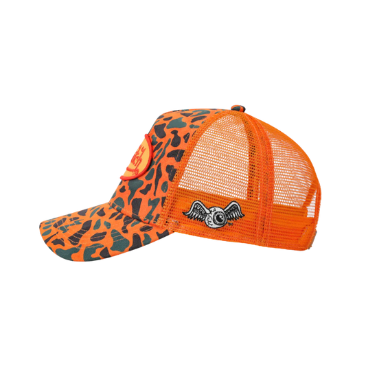 SUEDE TRUCKER HAT