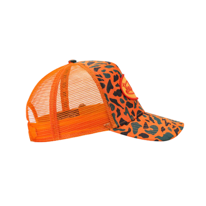 SUEDE TRUCKER HAT